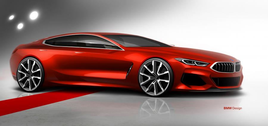 Эскиз BMW M850i xDrive Gran Coupe (G16) 2019 года  (WW) (фото 144 из 152)